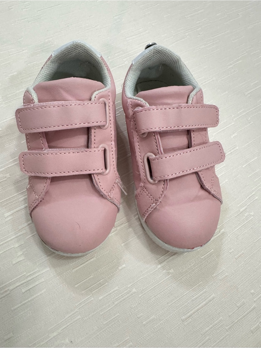 Nicole Miller Pink Glitter Star Sneakers Girls Toddler Size 9T